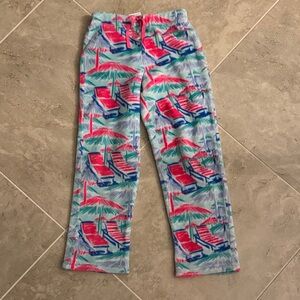 Vineyard Vines Girls High Pile Lounge Pants